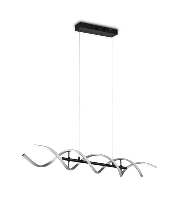 LED-pendellampa SEQUENCE silver Trio 341810205