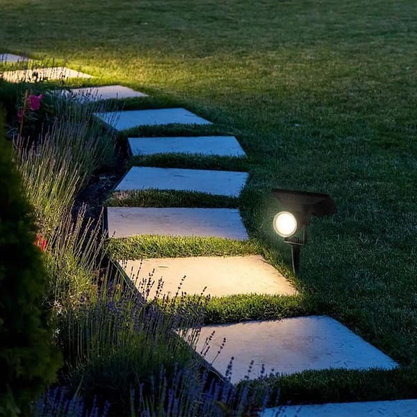 V-TAC 2W IP65 VT-6662 Solar LED-spotlight til haven