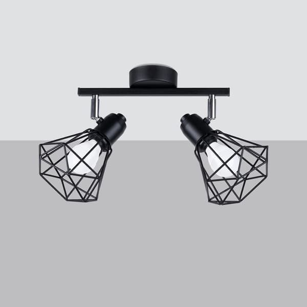 Pure Lume SELARA industriel sort loftlampe PU.1106