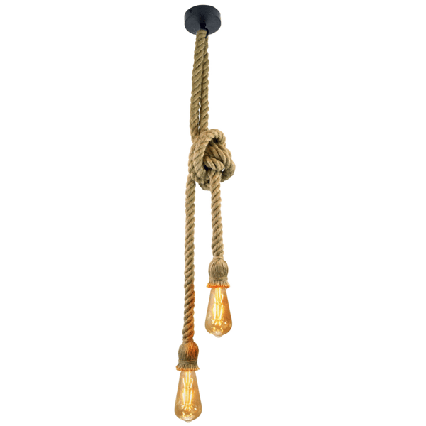 Riippuvalaisin PRP E27x2 ROPE 307613 Polux