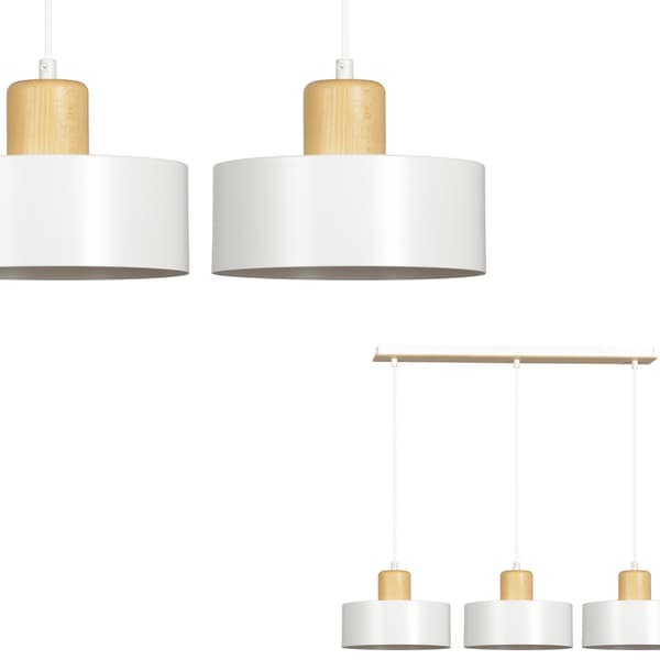 Lysekrone Emibig 3xE27 60W TORIN 3 WHITE 1047/3