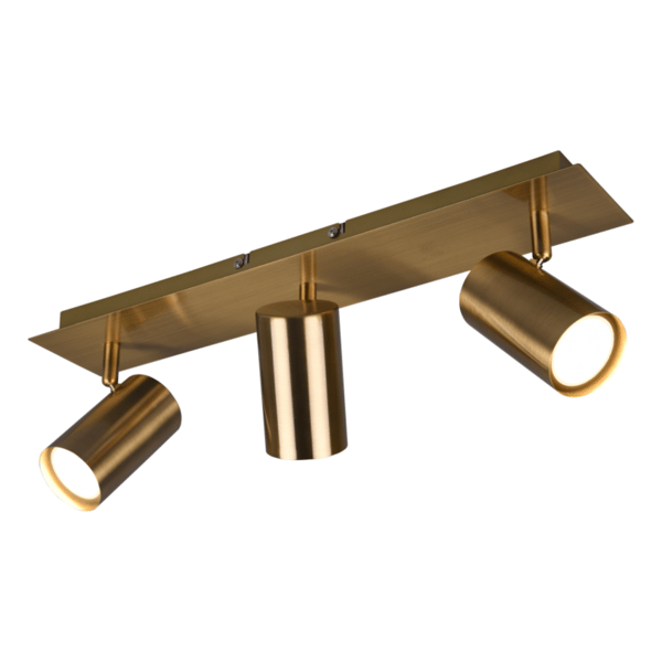 Takspotlight MARLEY guld Trio 802400304