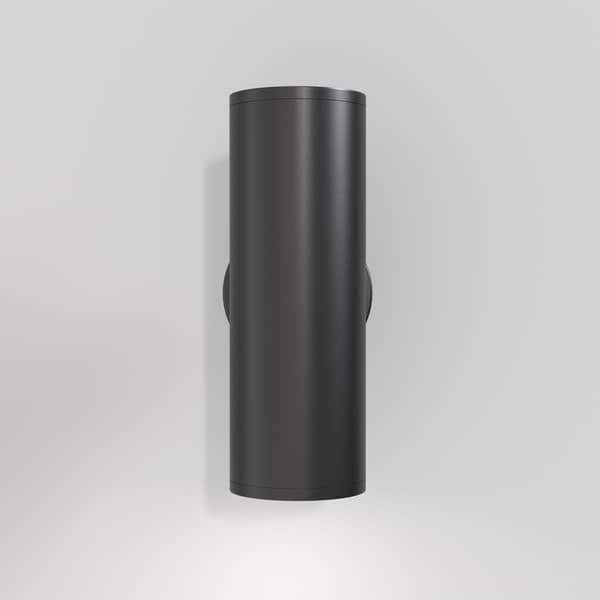 Væglampe sort rør 15 cm FOCUS S 2xGU10 10W Maytoni