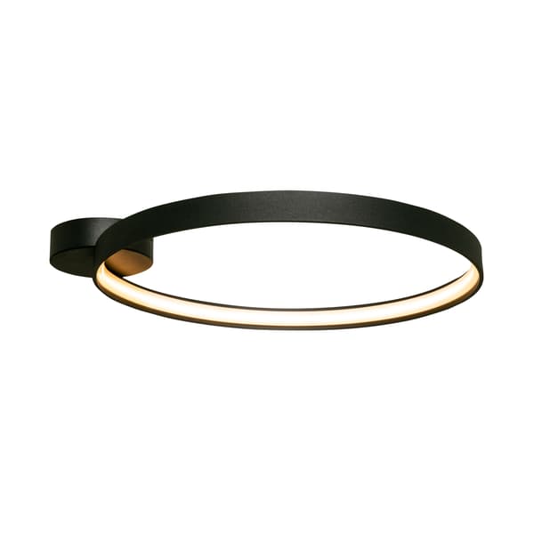 Loftlampe sort moderne CIRCLE LED 50W Zuma Line LA0772