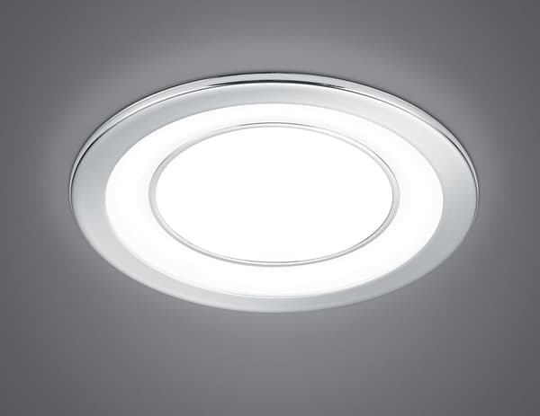 Infälld spotlight CORE silver Trio 652610106