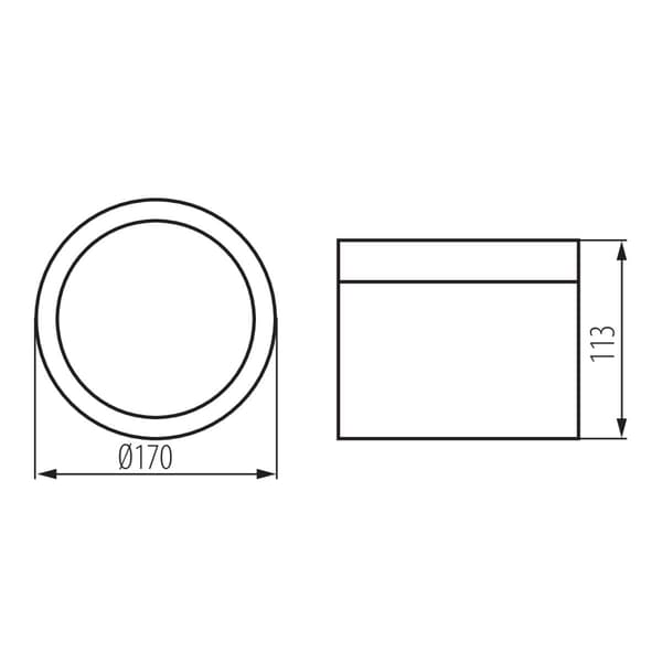 TIBERI rund LED downlight spot 30W neutral farve Kanlux 35679