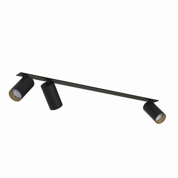 LED indbygningsloftlampe Nowodvorski MONO SURFACE 7691 stål, sort