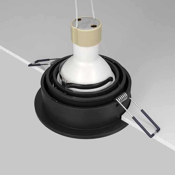 Loftlampe indbygningsspot Maytoni Technical Atom Maytoni DL025-2-01B