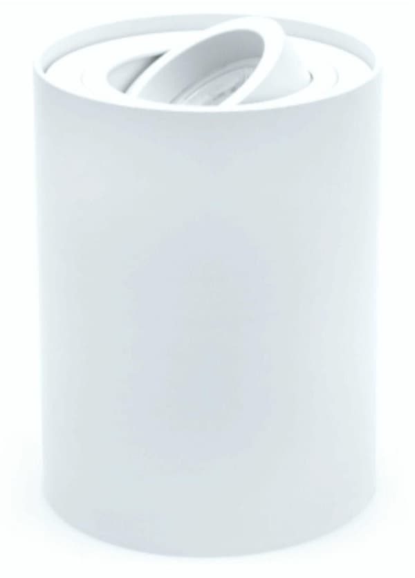 CRONO 5004 IdeaLED hvid justerbar LED-rørarmatur til overflademontering