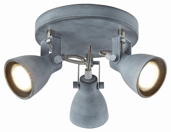 Candellux ASH 98-64325 loftlampe grå