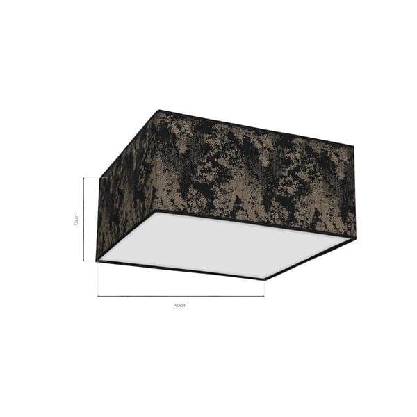 Loftlampe plafond 2x60W SATINO MLP7314 Milagro