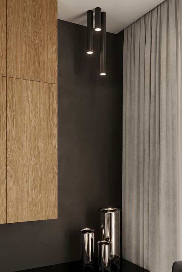 Spot LAGOS 40 sort Sollux Lighting model SL.1002