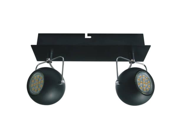 Candellux TONY 92-25012 sort loftlampe