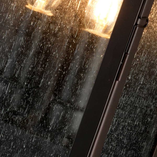 Utomhusvägglampa svart E14 60W Balmoral Elstead