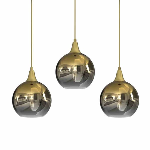 Milagro MONTE MLP8402 guld pendel lysekrone