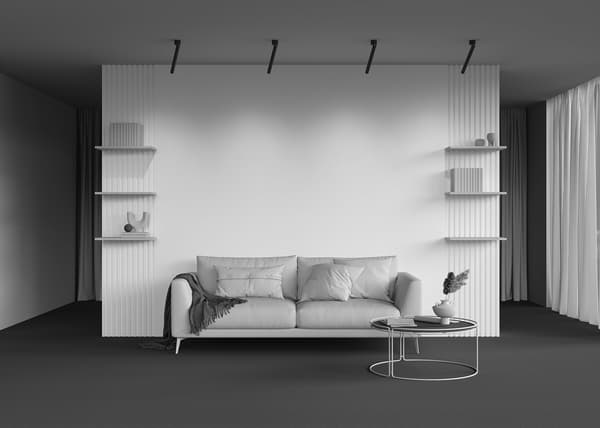 Loftspot bevægelig sort rør LED 6W Focus T Maytoni