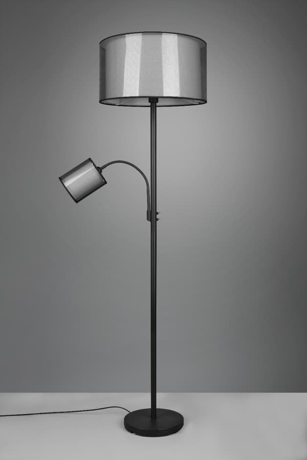 BURTON gulvlampe sort Trio 411400232