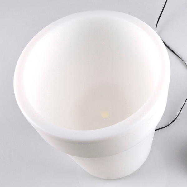 LED solcellelampe POT hvid POT 315601 Polux