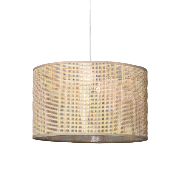 Abruzzo Ludovica Boho Rattan Pendellampe 40cm E27