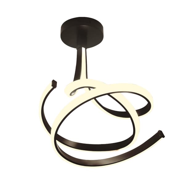 Loftlampe sort LED VISO LED 45W Zuma Line MX9932-2-3BD