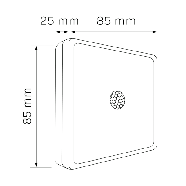 LED underskabslys med bevægelsessensor, AAA-batterier, Polux 322074
