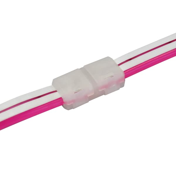 Fast forbindelse til LED NEON strips 12mm 2 pin 12-24V DC 3A 319708 Polux