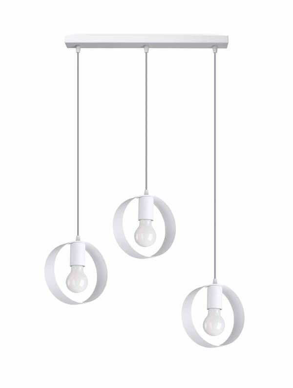 Sollux TITRAN vit metallringkrona SL.1138