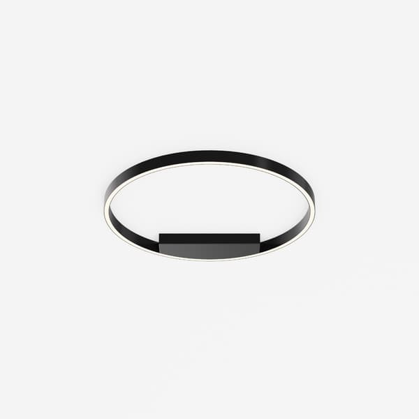 Moderne sort-hvid rund LED ring loftslampe 35W RIM Maytoni