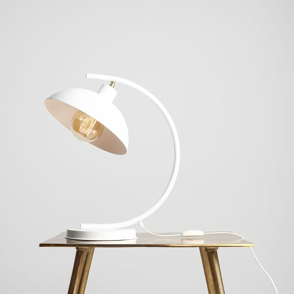 Bordlampe hvid ESPACE Aldex 1036B