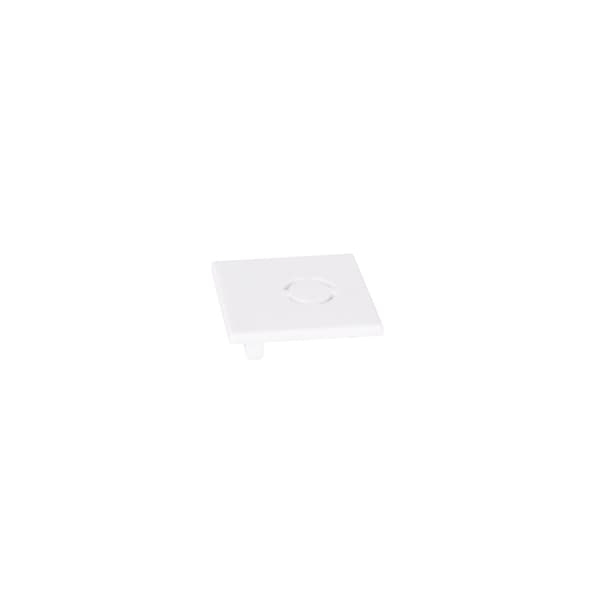 Ändlock för skenor MT0028, MT0029 vit Maxlight