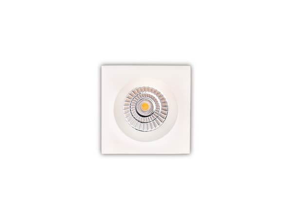 Infälld spotlight krämig fyrkantig LED 7.5W TECHNICAL SPOT Maxlight