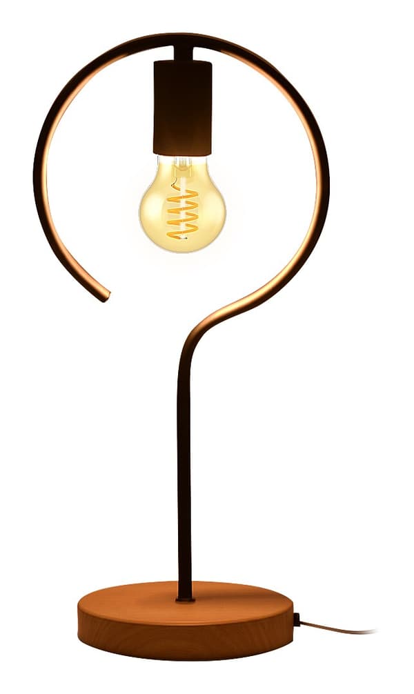 Industriel bordlampe bøg E27 Rufin 3220 Rabalux