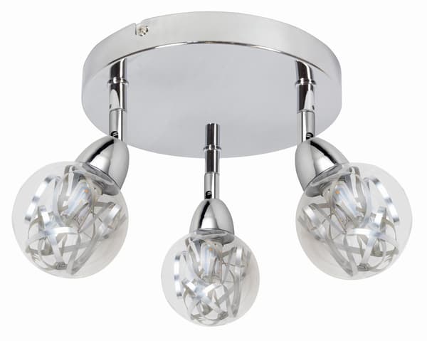 Candellux BOLO 98-67708 loftlampe krom