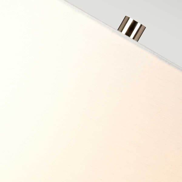Bordlampa keramisk vitgrön Chelsfield E27 60W Elstead