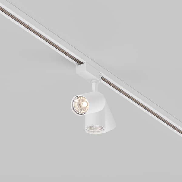 1-fas skenspotlight vit LED 6W 3000K VUORO Maytoni Technical