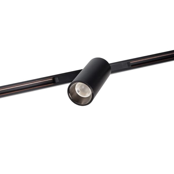 1-faset skinnespot sort LED 10W 2700-5000K ZIGBEE- MICRO11 Maxlight
