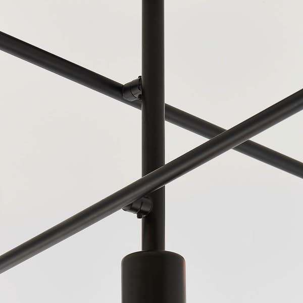 Loft-kattovalaisin mattamusta sticki 5xE27 40W STUDIO Endon