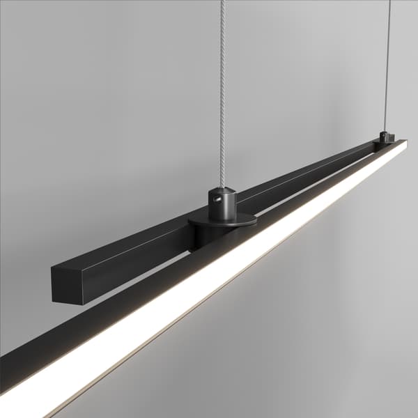 LED lineær pendel sort Halo Maytoni MOD005PL-L36BK