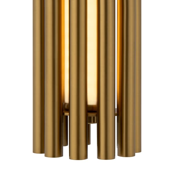 Pendellampe guld rør Sonata Maytoni MOD410PL-L12BS3K