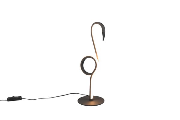 Bordlampe moderne sort flamingo LED 6W INGO RL