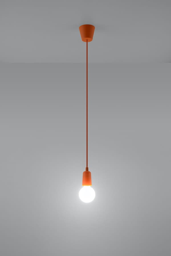 DIEGO 1 pendel, orange Sollux Lighting SL.0584