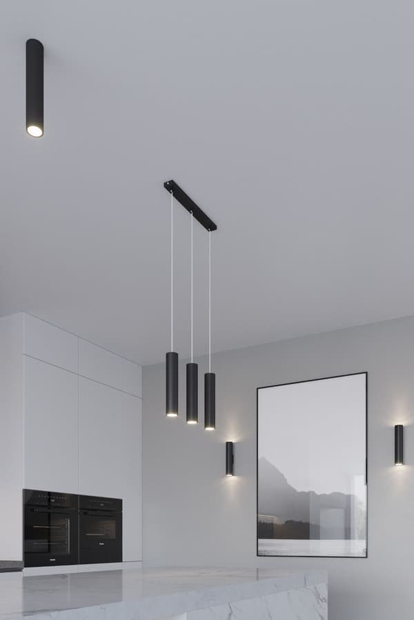 Spot LAGOS Sort Sollux Lighting SL.0436