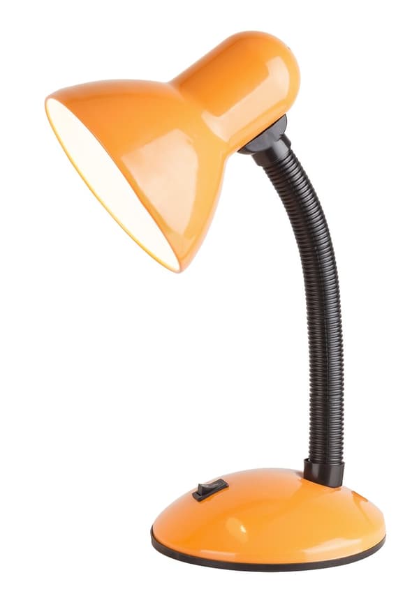 Børne skrivebordslampe orange E27 Dylan 4171 Rabalux