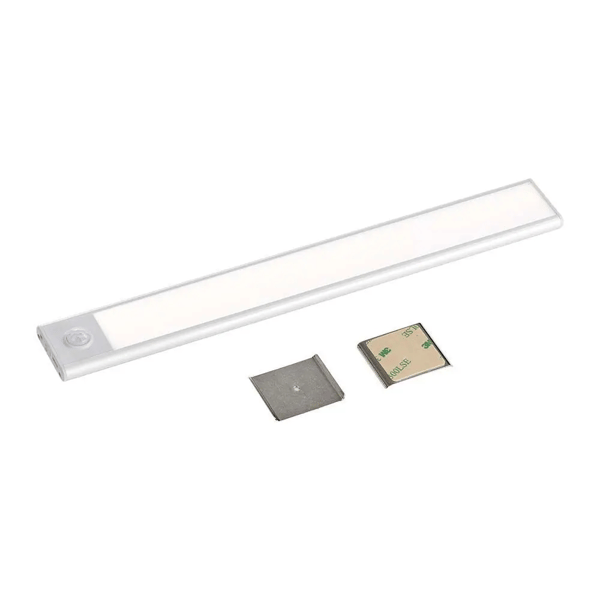 V-TAC 2W LED Underskåpsbelysning Silver Rörelsesensor USB-laddning 40cm VT-8142 neutral 160lm