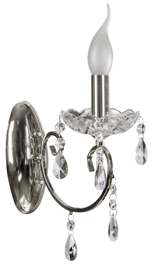 Candellux AURORA 21-96121 væglampe, forkromet