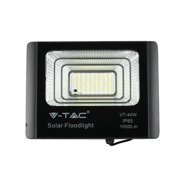 V-TAC Solar LED Halogen Spotlight 16W IP65 Cold 1050lm