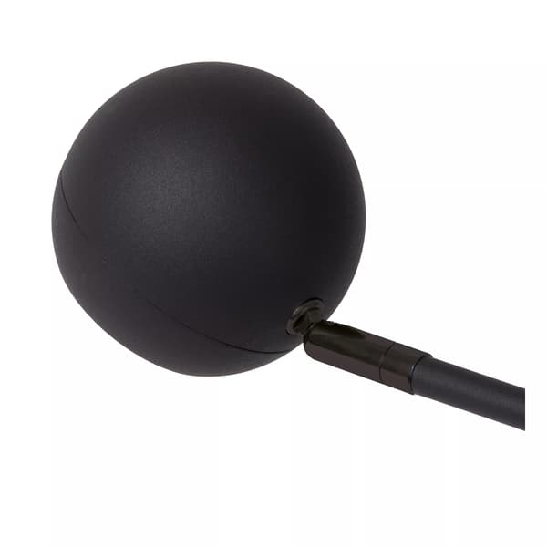 Bordlampe sort LED-spot 3W Comet Lucide
