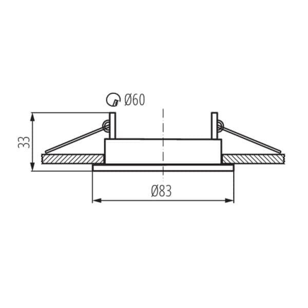 Kanlux ALOR serie loftarmatur model 26791