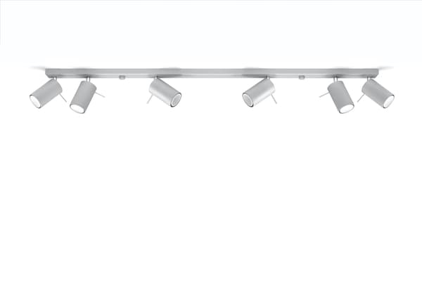 Kattovalaisin RING 6L Harmaa Sollux Lighting SL.0454