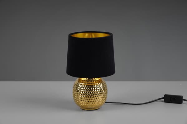 Bordlampe guld sort SOPHIA RL R50821002